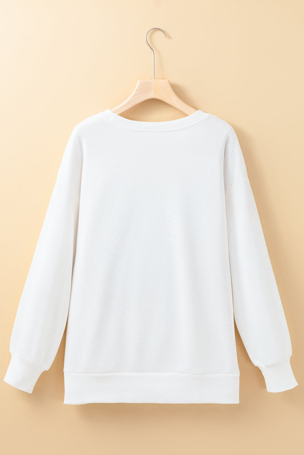 GAME DAY Tinsel Drop Shoulder Sweatshirt