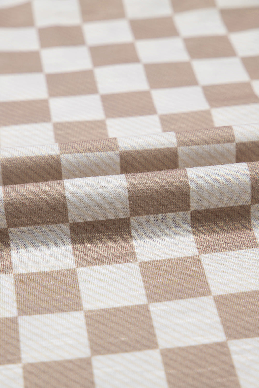Checker T-Shirt & High Waist Skort Set