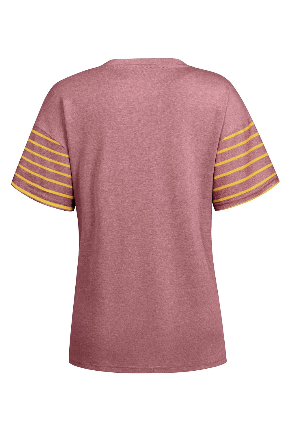 Colorblock Stripe Short Sleeve T-Shirt
