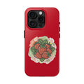 Strawberry Bouquet Tough Phone Case — Red Protective Floral iPhone Cover