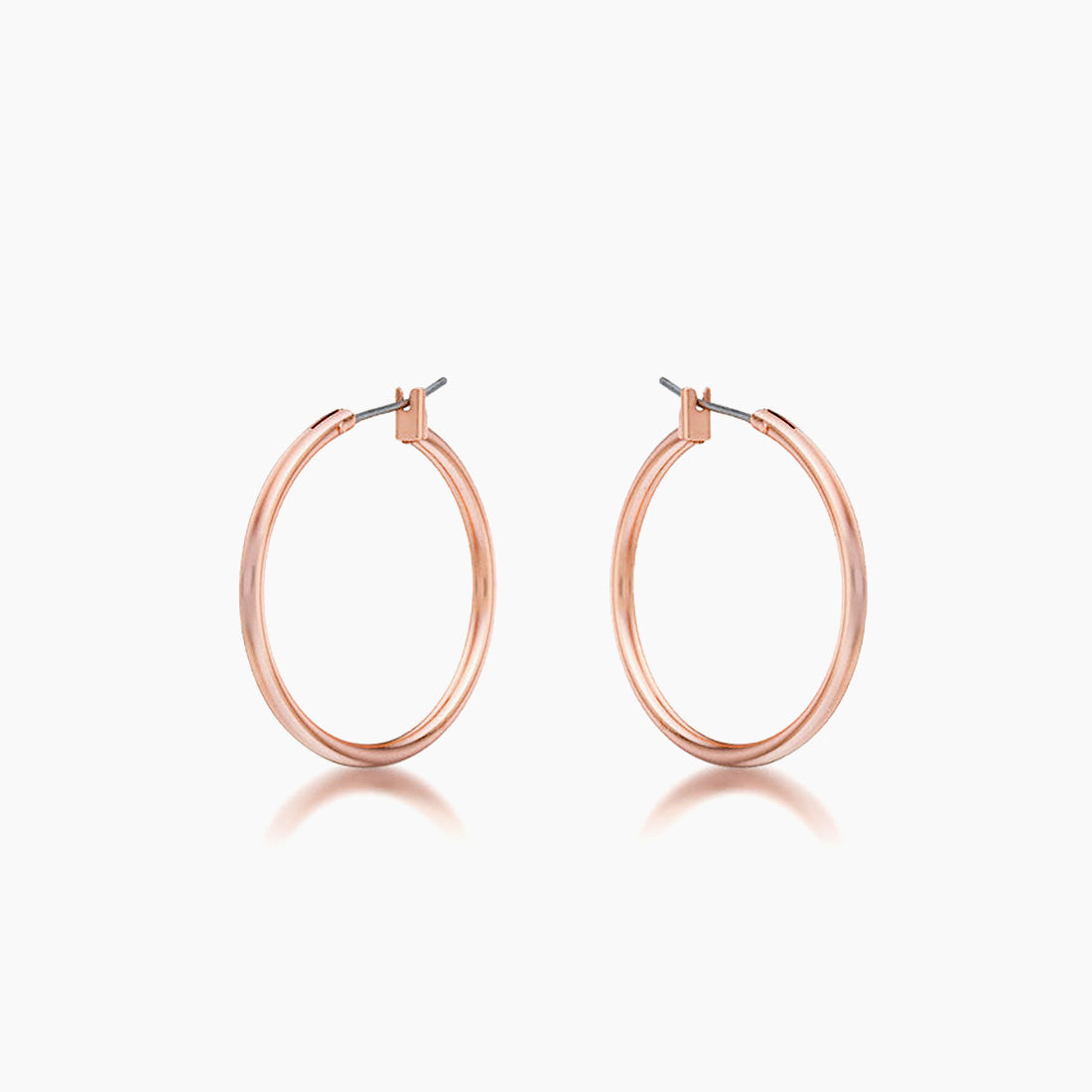 30mm Small Rosegold Hoop Earrings
