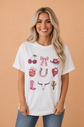 Western Coquette Cowgirl Short Sleeve Tee