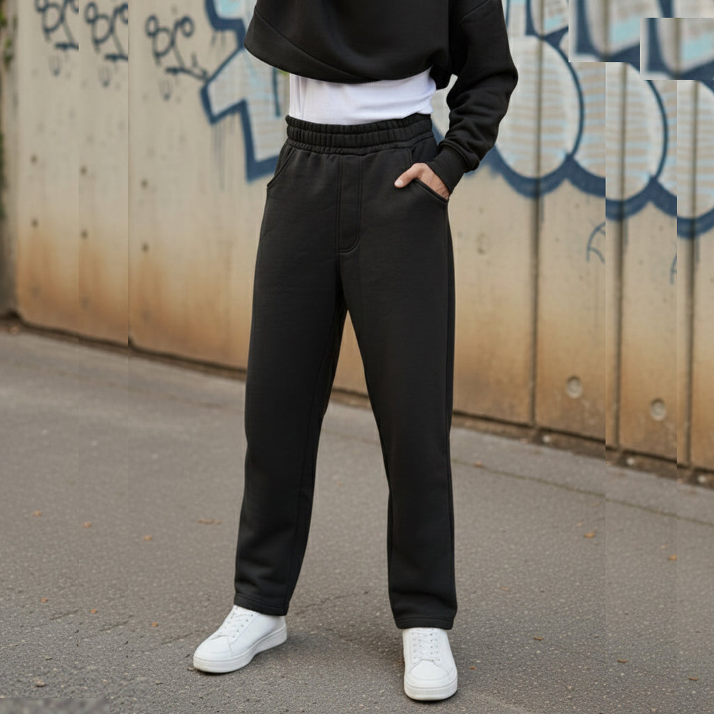Black Baggy Sweatpants