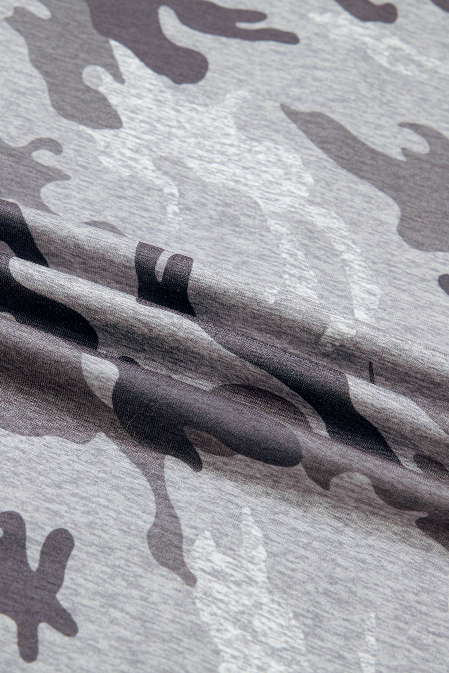 Plus Size Camo Short Sleeve T-Shirt