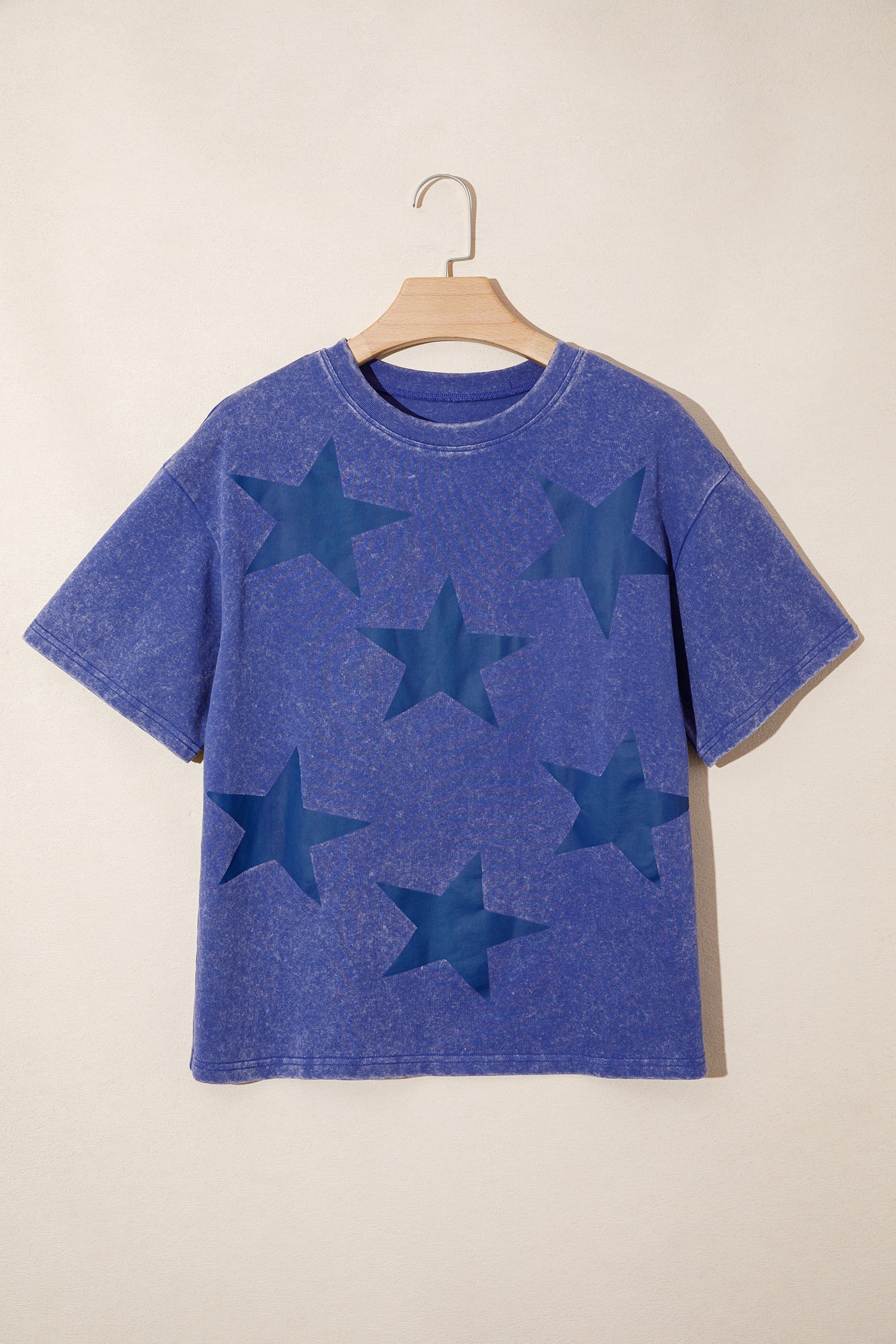 Star Mineral Wash Independence Day T-Shirt