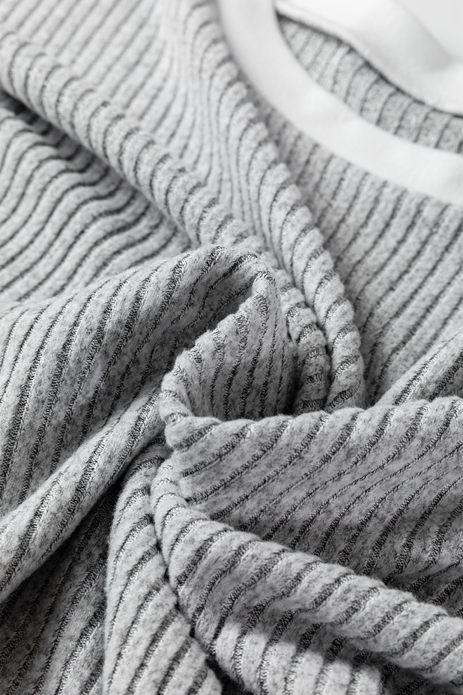 Colorblock Leopard Patchwork Ribbed Knit Top