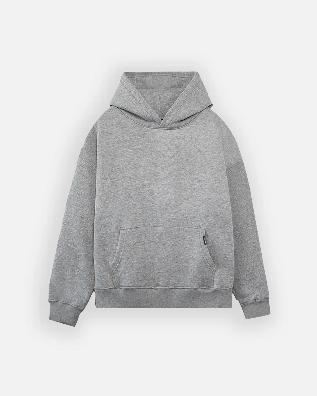 Grey Drop Shoulder Hoodie