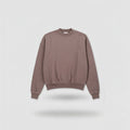 Mocha Distress Oversized Sweatshirt