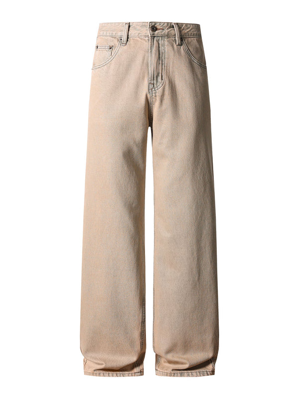 SAND RELAXED DENIM