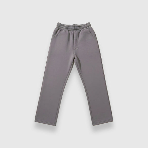 Warm Grey Baggy Sweatpants