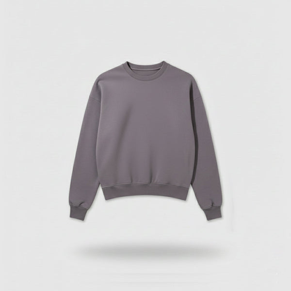 Warm Grey Oversized Sweatshirt
